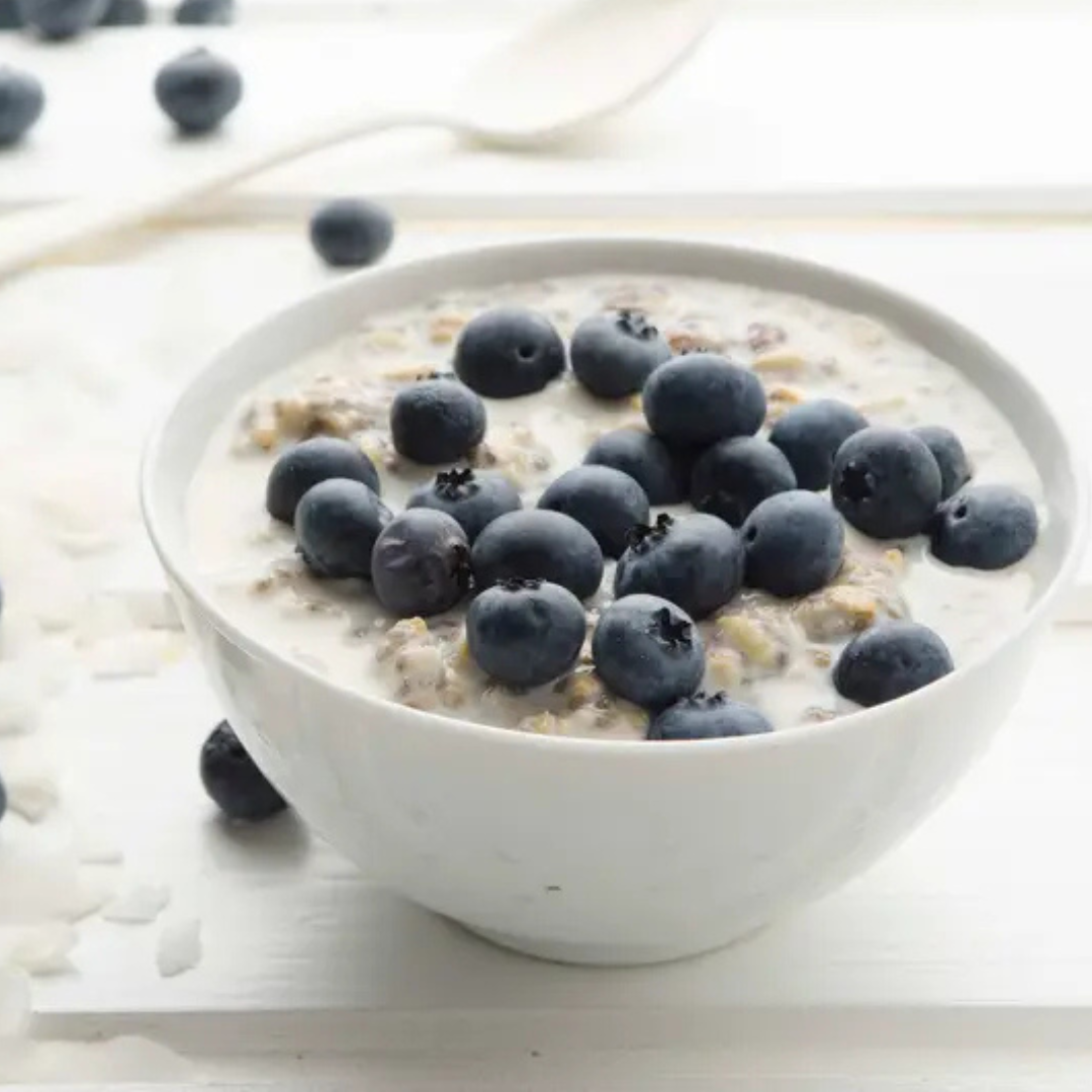 Ballaststoffreicher Frühstücks-Pudding
