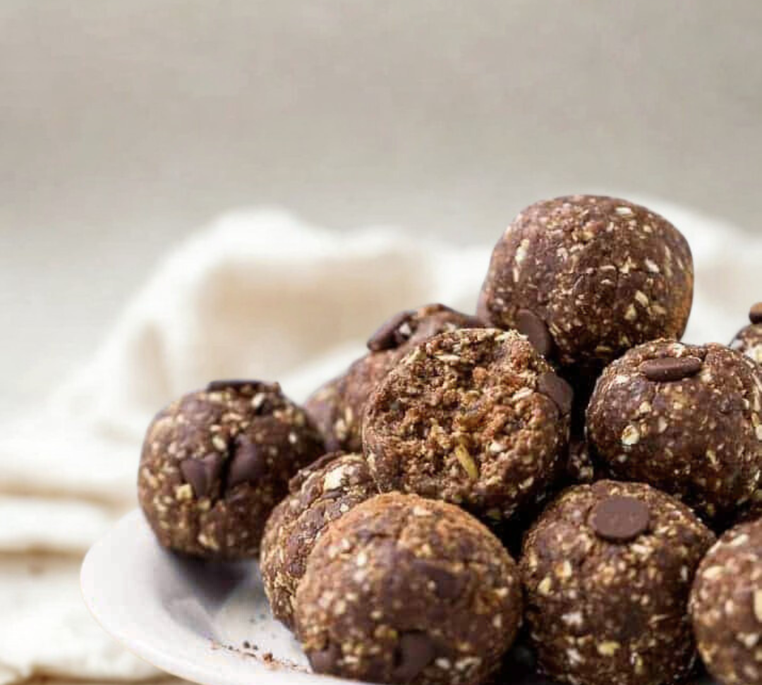 No-Bake Chocolate Protein Energy Balls