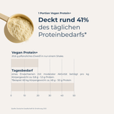 Vegan Protein+ Creamy Vanilla – Black Friday Special | Jetzt –10 % sichern