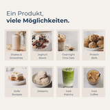 Vegan Protein+ Creamy Vanilla – Black Friday Special | Jetzt –10 % sichern