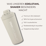 Edelstahl Protein-Shaker | 600 ml