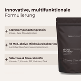Vegan Protein+ Creamy Chocolate – Black Friday Special | Jetzt –10 % sichern