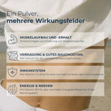 Vegan Protein+ Creamy Vanilla – Black Friday Special | Jetzt –10 % sichern