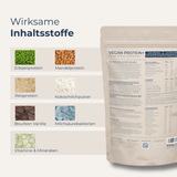 Vegan Protein+ Creamy Vanilla – Black Friday Special | Jetzt –10 % sichern