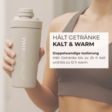 Edelstahl Protein-Shaker | 600 ml