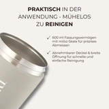 Edelstahl Protein-Shaker | 600 ml