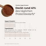 Vegan Protein+ Creamy Chocolate – Black Friday Special | Jetzt –10 % sichern