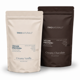 All-in-One Vegan Protein+ | Duo Bundle Creamy Vanilla & Creamy Chocolate