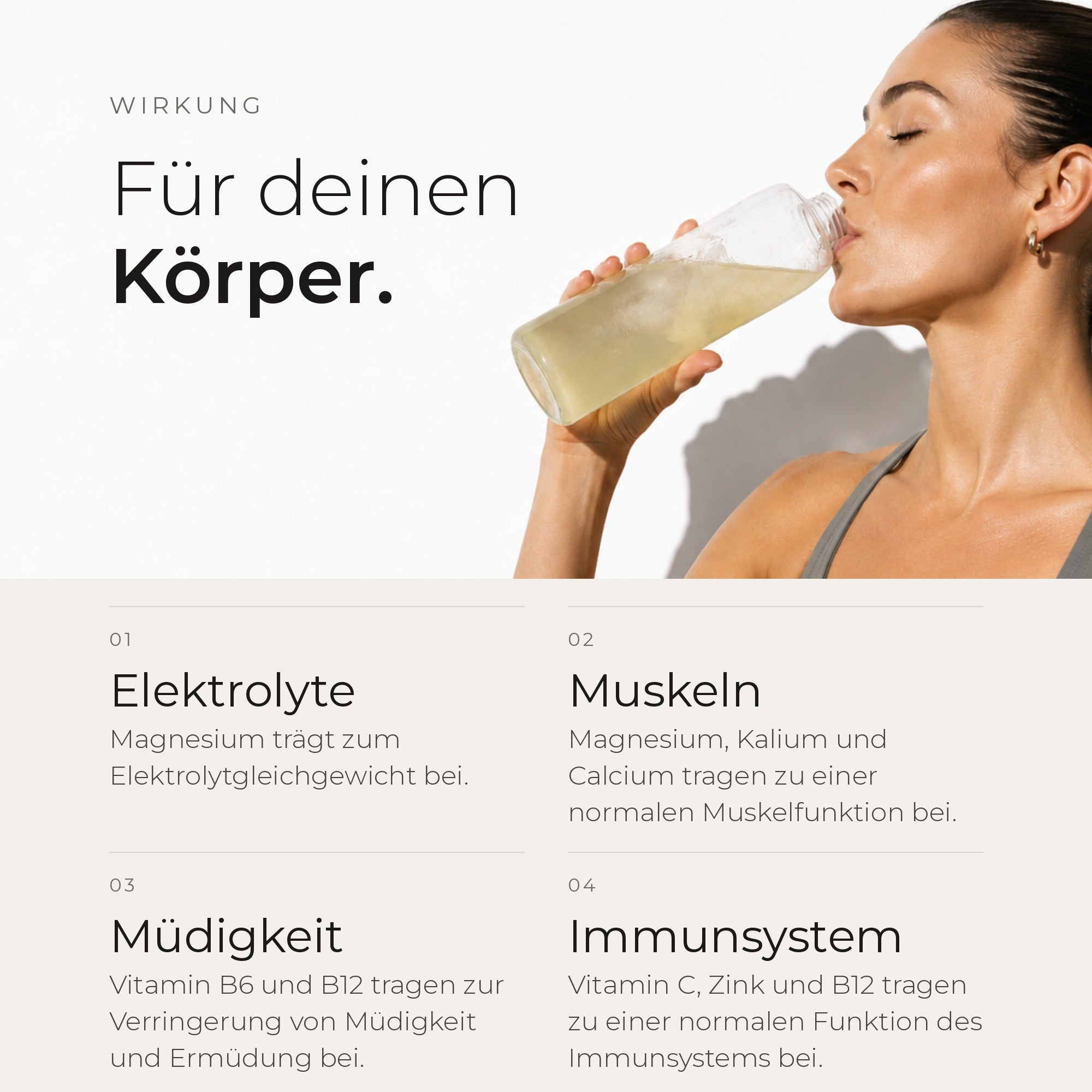 Daily Electrolytes+ Wirkung